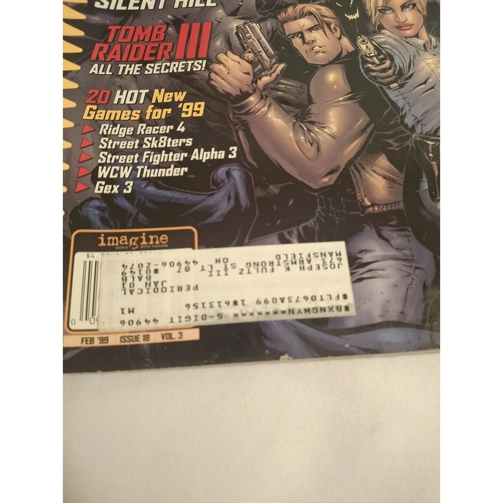PSM Playstation Magazine 18 February 1999 Tomb Raider Silent Hill Preview RARE